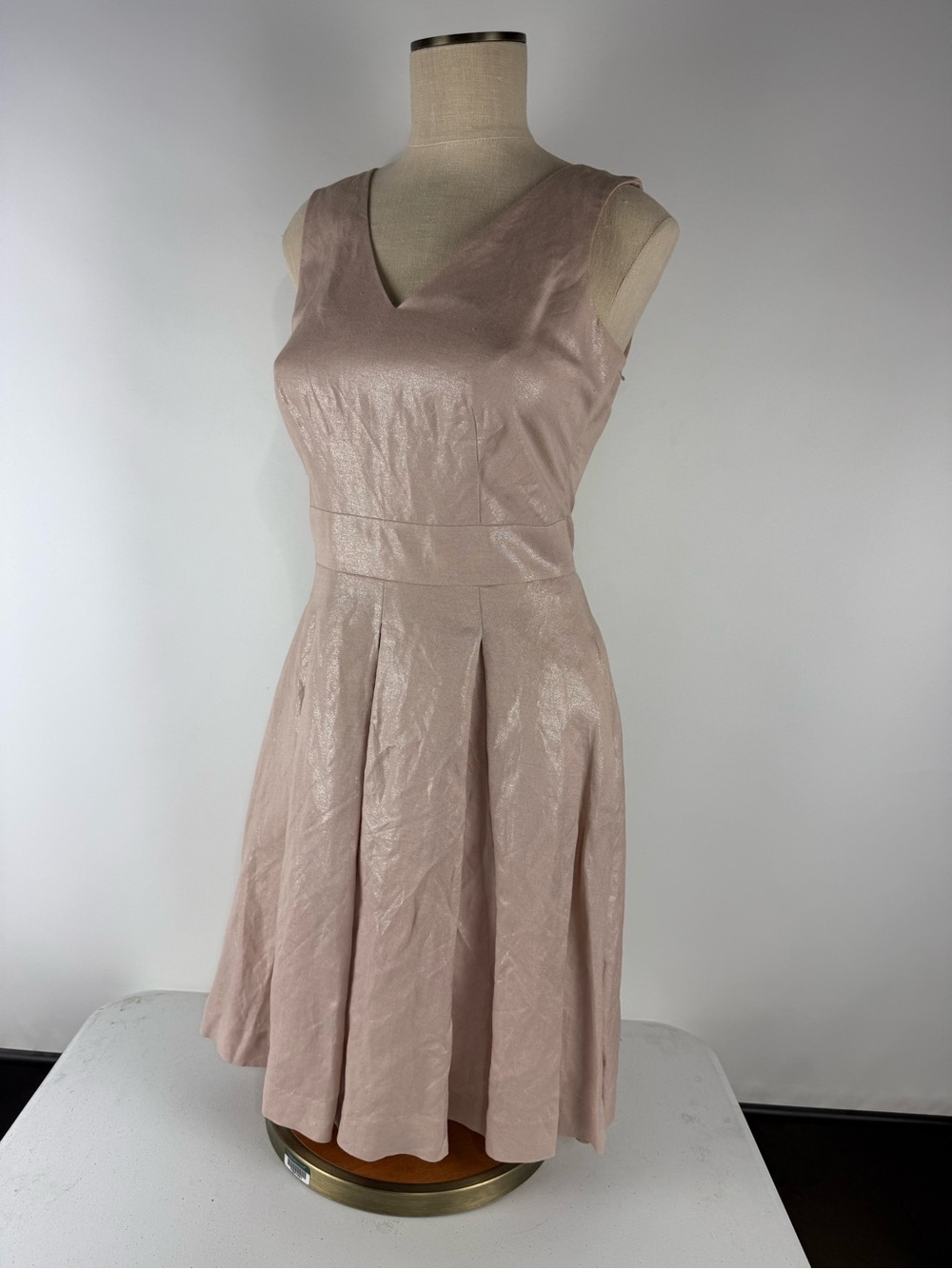 Banana Republic Pink-sheen Cocktail Dress